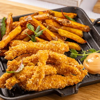 Chicken Shack Tender Basket and fries