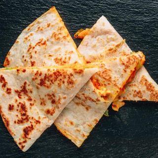 Kids Quesadilla (cheese) with fries