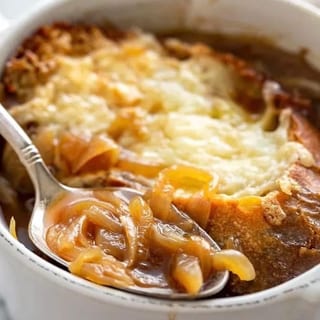 Led Zeppelin Dip Onion Soup