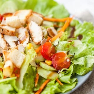 Green Day Garden Salad with Grilled Chicken